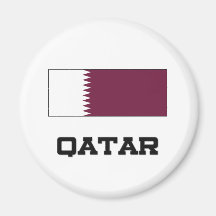 Qatar-Flagge Magnete