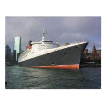QE2 in Sydney Postkarten