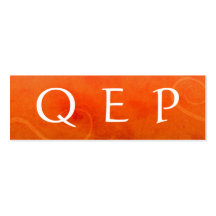 QEP Lesezeichen Visitenkartenvorlagen