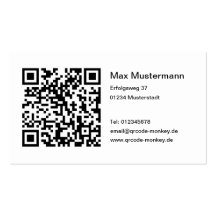 QR-Code Visitenkarten