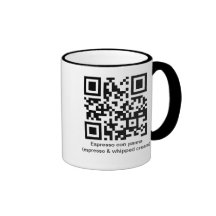 QR Espresso-Betrug panna Haferl
