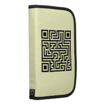QR Labyrinth Folio Planer