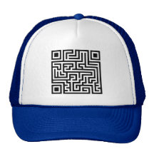 QR Labyrinth Netz Caps