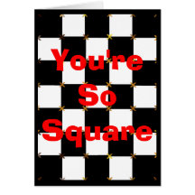 Quadrat Grußkarte