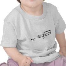 quadratische Formel Tshirts