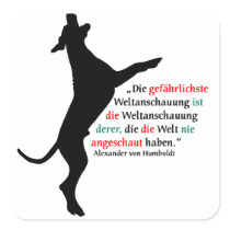 Quadratischer Aufkleber- Individuell gestaltet aufkleber