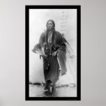 Quanah Parker, Komanche-indischer Leiter 1909 Posterdrucke