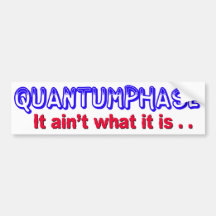 Quantumphase Autoaufkleber