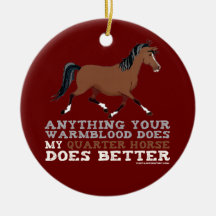Quarterhorsen verbessert es ornament
