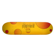 Que Tengas UNO Buen Día! Spanien-Flagge färbt Pop- Skate Board