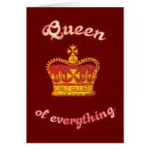 Queen of everything karten