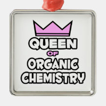 Queen of Organic Chemistry Christmas Tree Ornaments