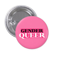 Queer Knopf des Geschlechtes (Rosa) Anstecknadel