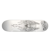 Querplattform Skateboard Deck