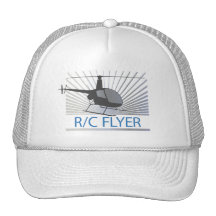 R-C Flyer-Hubschrauber Truckerkappen