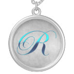 R-Monogramm-Halskette