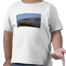 Rabelo Boote, Porto, Portugal Tshirt