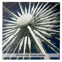 Rad von Perth, Western-Australien Keramik-Fliese