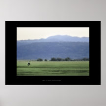 Radeln in Afrika Poster