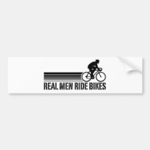Radfahren (Mann) Autoaufkleber