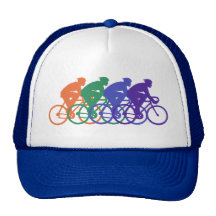 Radfahren (Mann) Baseball Kappe