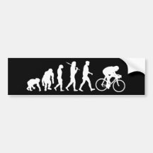 Radfahrenradfahrerpedal-Power, der Fahrradgeschenk Autosticker