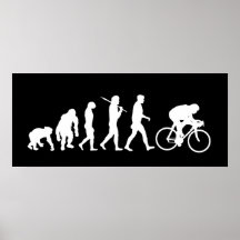 Radfahrenradfahrerpedal-Power laufender Fahrradspo Posterdrucke