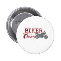 Radfahrer-Baby Anstecknadelbutton