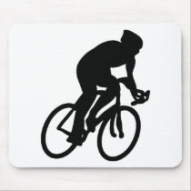 Radfahrer Tour de France, das Fahrrad läuft mousepads