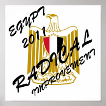 RADIKALE VERBESSERUNG ÄGYPTENS 2011 POSTERDRUCK