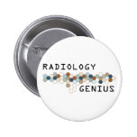 Radiologie-Genie Anstecknadelbuttons