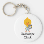 Radiologie-Küken Keychain Schlüsselband
