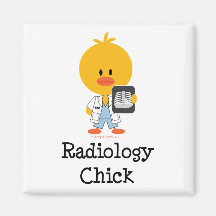 Radiologie-Küken-Magnet Kühlschrankmagnet
