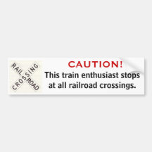 Railfan Autoaufkleber