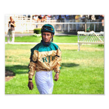 Rajiv Maragh Reiten bei Belmont Park Foto