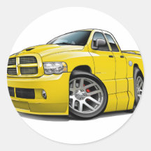 RAM Dualcab Gelb des Dodge-SRT10 Stickers