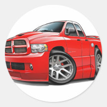 RAM Dualcab Rot des Dodge-SRT10 Aufkleber