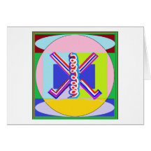 RAMA - Karuna REIKI heilendes Symbol Grußkarten