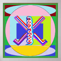 RAMA - Karuna Reiki heilendes Symbol Posterdrucke