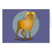 Rammbock Grußkarte
