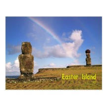 Rapa Nui, Osterinsel Postkarte
