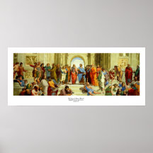 RAPHAEL "die Schule von Athen" Sonderkommando circ Plakatdruck
