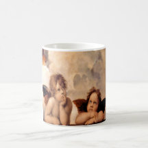 RAPHAEL-Engel-Engels-Geschenk-Becher Kaffee Haferl