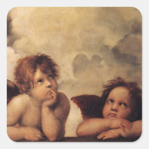 RAPHAEL, Sistine Engel Aufkleber