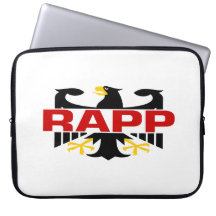 Rapp Familienname Laptop Computer Schutzhüllen