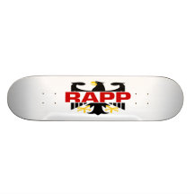 Rapp Familienname Skateboardbretter
