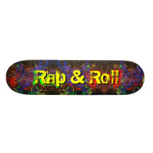 Rapu. RollenSkateboard Individuelle Skateboarddecks