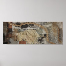 Rapunzel 2 - original poetry and collage poster