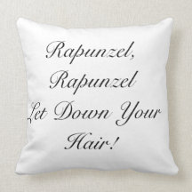 Rapunzel, Rapunzel ließ hinunter Ihr Haar-Kissen