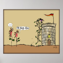 Rapunzel Wiederholung Posterdruck